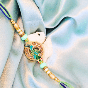 Regal Peacock Rakhi